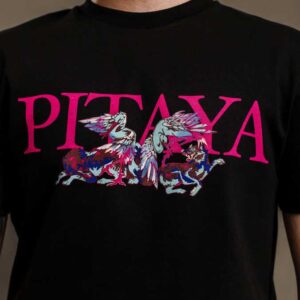 Polo manga corta regular fit con estampado hombre