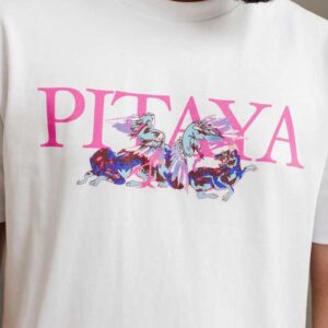 Polo manga corta regular fit con estampado hombre